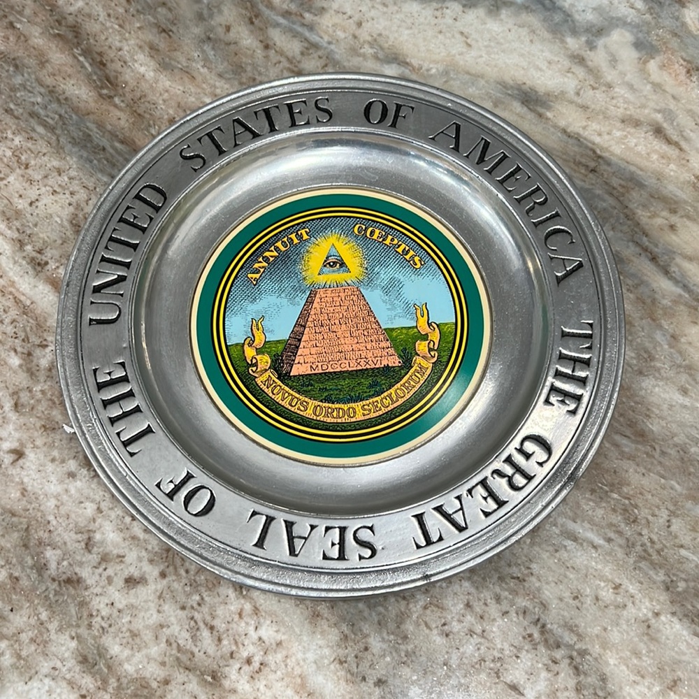 Great Seal of The United States of America Plate